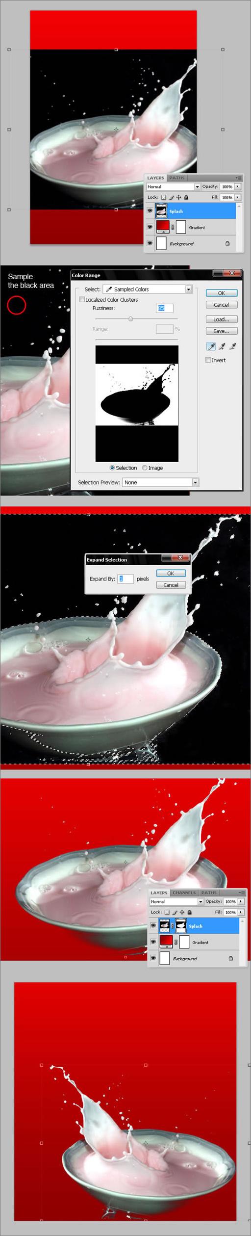 Photoshop CS4的3D工具绘制甜麦圈包装袋