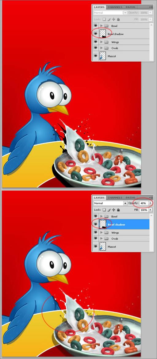 Photoshop CS4的3D工具绘制甜麦圈包装袋