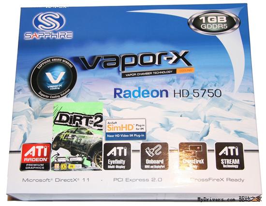 中端也要Vapor-X：蓝宝增强版Radeon HD 5750考察