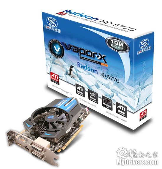 蓝宝Vapor-X家族扩军 Radeon HD 5770加盟