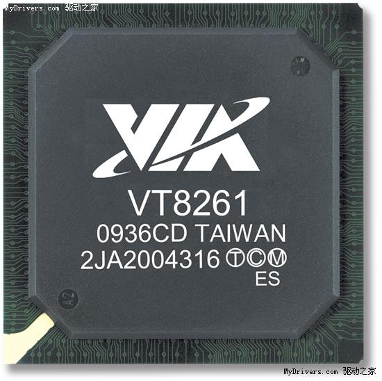 VIA发布业界第二款DX10.1整合芯片组VN1000