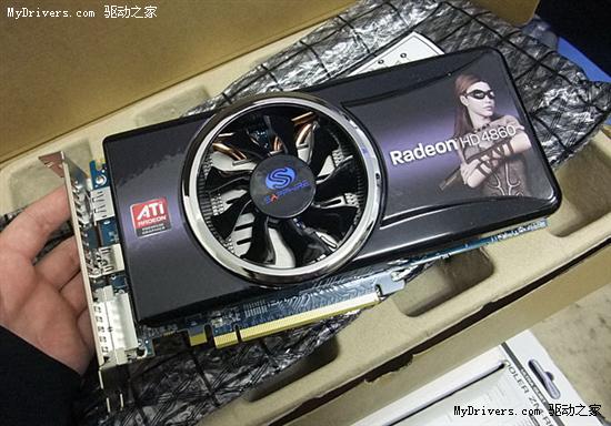 蓝宝Radeon HD 4860又现身日本市场