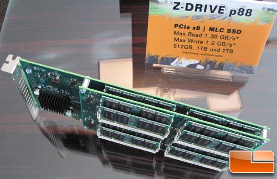 OCZ PCI-E极速固态硬盘Z-DRIVE p88展示