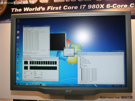Intel、华擎演示六核心Core i7-980X 性能公开