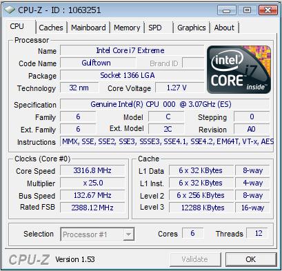 六核心Core i7-980X液氮超频、测试