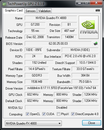 AMD旗舰专业卡FirePro V8800测试