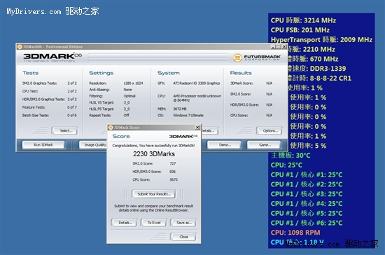 AMD六核心Phenom II X6 1090T多项测试曝光