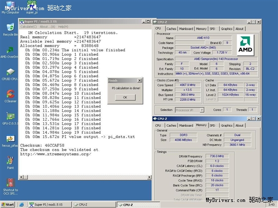 单核也疯狂：Sempron 140超频5.5GHz