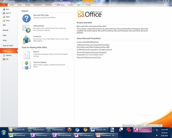 Office 2010 RTM 150张海量截图欣赏