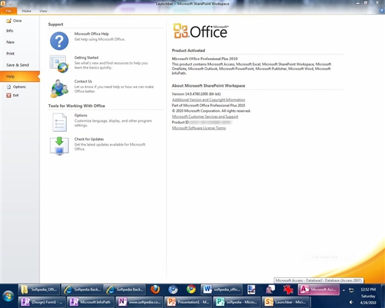 Office 2010 RTM 150张海量截图欣赏