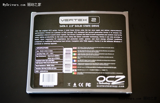 OCZ Vertex 2高性能固态硬盘性能、功耗实测