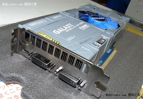 全球首款单插槽GeForce GTX 470展示