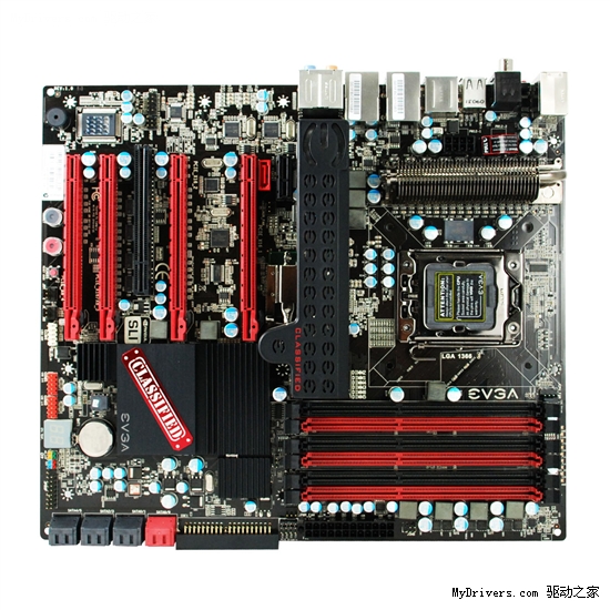 EVGA X58 SLI/Classified主板将升级高速接口