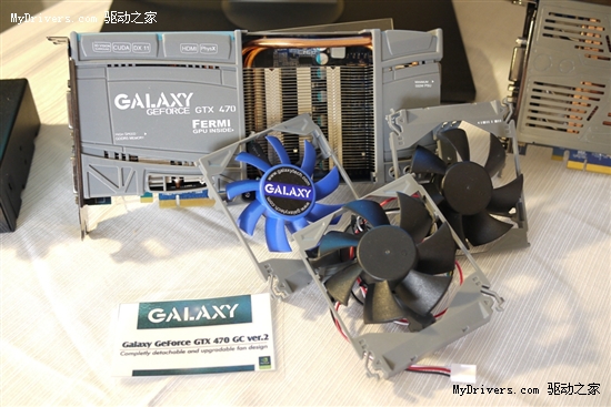 影驰再造另类显卡：GTX 470、GT 240二合一