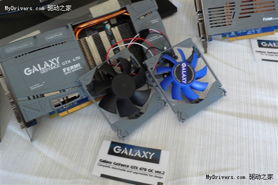 影驰再造另类显卡：GTX 470、GT 240二合一