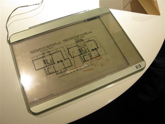 惠普透明平板机原型亮相