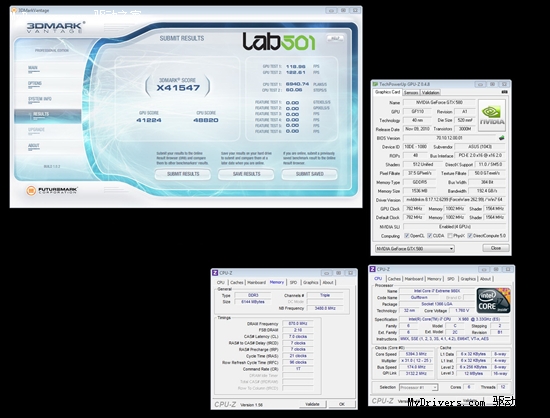 GeForce GTX 580双路、三路、四路SLI狂飙