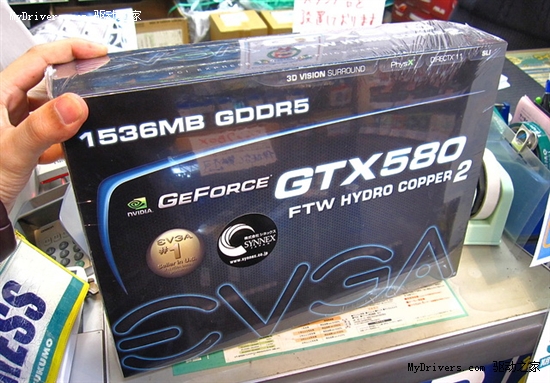 首款水冷版GeForce GTX 580终于上市