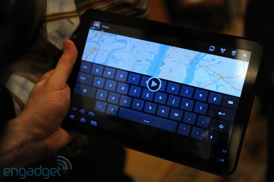 正宗Android平板 摩托罗拉Xoom试玩图赏