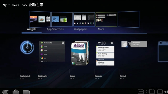 为平板而生 Android 3.0视频预览