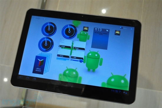 全面升级 三星二代Android 3.0平板机发布