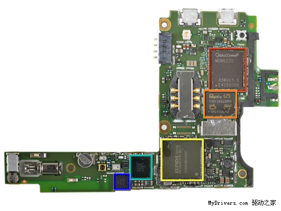 摩托罗拉Atrix抢先拆解