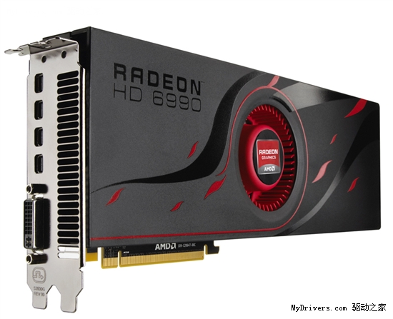 双芯卡皇Radeon HD 6990官方照曝光