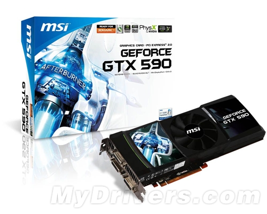 双芯争霸战再起 GeForce GTX 590发布