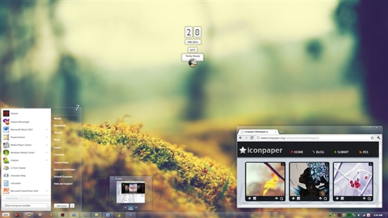 打造一个清新雅致的Windows 7