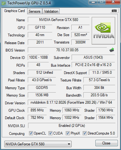 GTX 580双剑合壁！华硕二代火星卡发布、详测