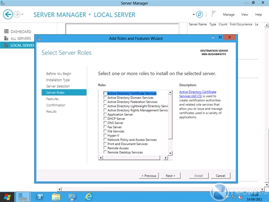 Windows Server 8：截图+新变化