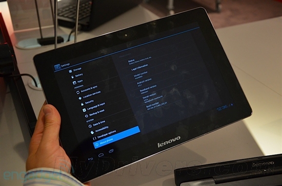 Tegra 3四核K2领衔 联想发布两款Android 4.0平板