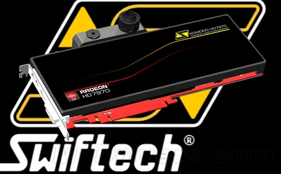 单插槽全覆盖：Swiftech 7970水冷头预览