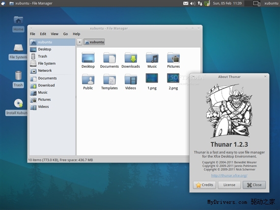 Xubuntu 12.04 Alpha 2多图赏