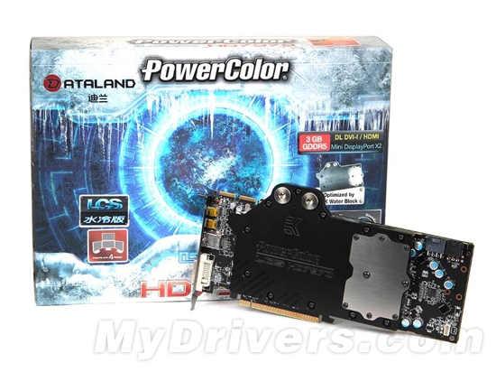 让卡皇冷静 迪兰HD7970水冷版强势登陆国内市场