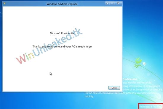 组图：由Windows 8专业版升级至ProWMC版