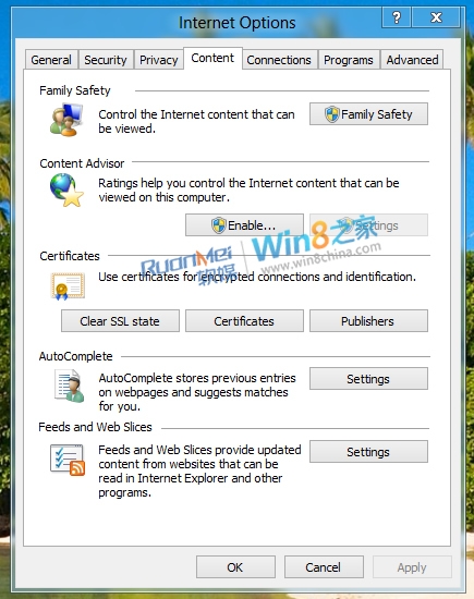 IE10现身说法 Win8 RC版中按钮直角风逆袭