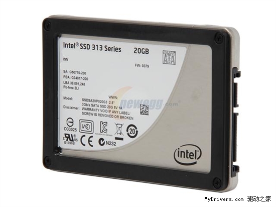 加速专用：Intel SSD 313固态硬盘发布、实测