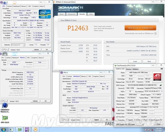 6GB显存狂飙7.68GHz！蓝宝毒药版HD7970多图细节赏