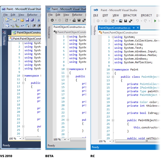 Visual Studio 11 RC候选版全新界面曝光