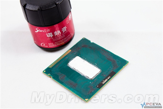 Core i7-3770K继续开盖！不同硅脂温度对比