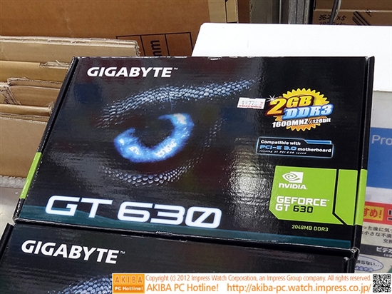 GeForce GT 630、620、610蜂拥而至！