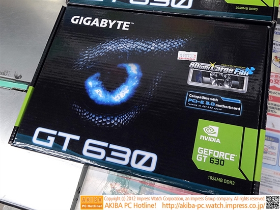 GeForce GT 630、620、610蜂拥而至！