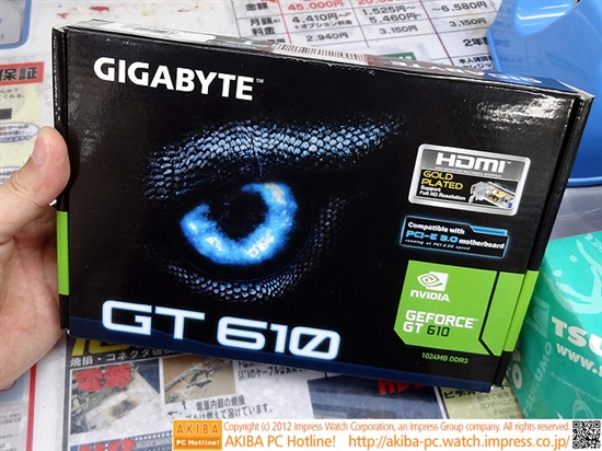 GeForce GT 630、620、610蜂拥而至！