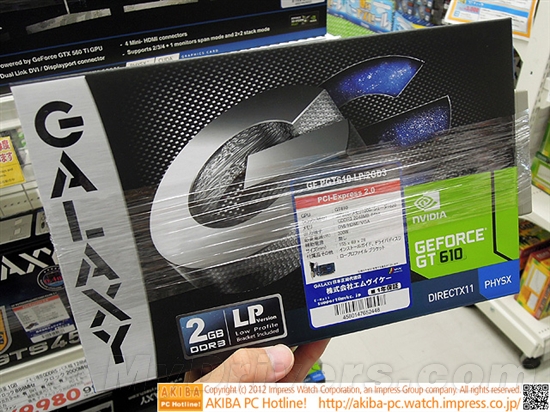 GeForce GT 630、620、610蜂拥而至！